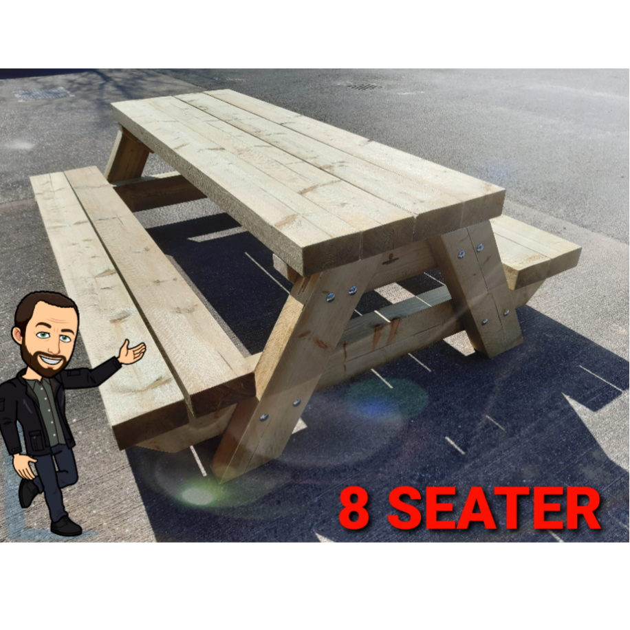 Chunky on sale picnic bench